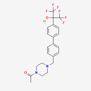 Chemical structure of SR1555