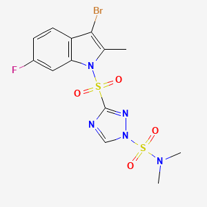 Chemical structure of Amisulbrom