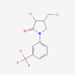 Chemical structure of Flurochloridone