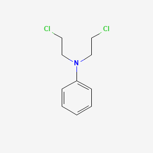 Chemical structure of Aniline mustard