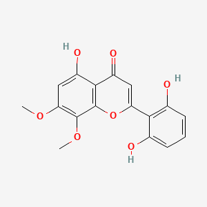 Chemical structure of Viscidulin II