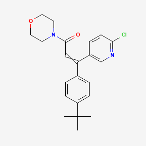 Chemical structure of Pyrimorph