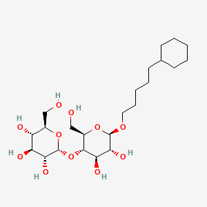 Chemical structure of Cymal-5