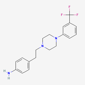 Chemical structure of LY 165163