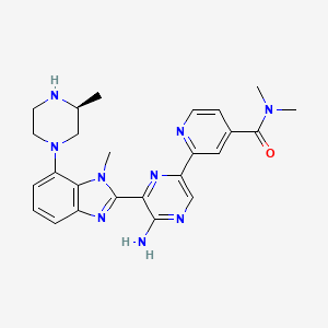 Chemical structure of MNK inhibitor 9