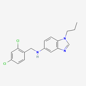 Chemical structure of C215
