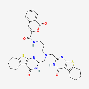 Chemical structure of LEM-14-1189