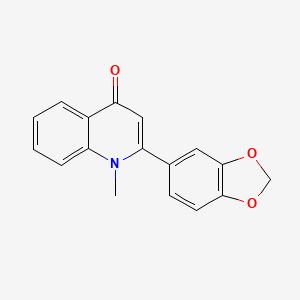 Chemical structure of Graveoline
