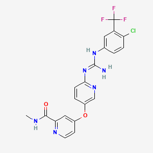 Chemical structure of DCZ3301