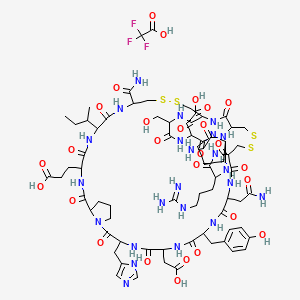 Chemical structure of α-Conotoxin Vc1·1 TFA