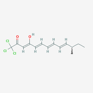 Chemical structure of Neocarzilin A