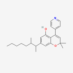Chemical structure of Nonabine