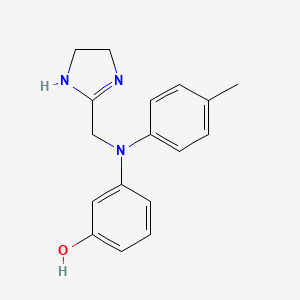 Chemical structure of Phentolamine