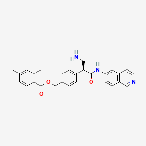 Chemical structure of Netarsudil