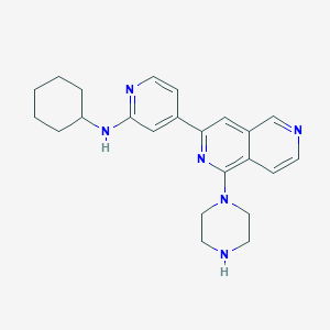 Chemical structure of PKC/PKD-IN-1
