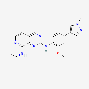 Chemical structure of Mps1-IN-7