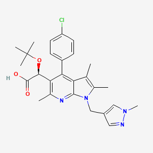 Chemical structure of Pirmitegravir