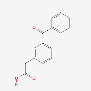 Chemical structure of Desmethyl Ketoprofen