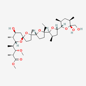 Chemical structure of Monensin methyl ester