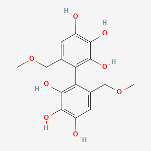 Chemical structure of HBDDE