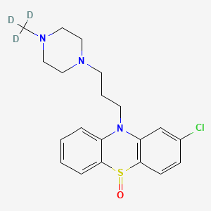 Chemical structure of Prochlorperazine Sulfoxide-d3
