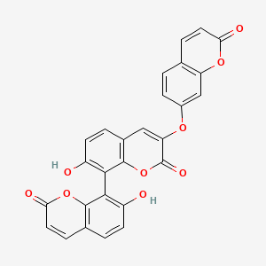 Chemical structure of Triumbelletin
