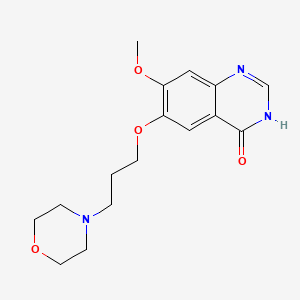 Chemical structure of Gefitinib impurity 5