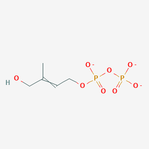 Chemical structure of HMBPP lithium