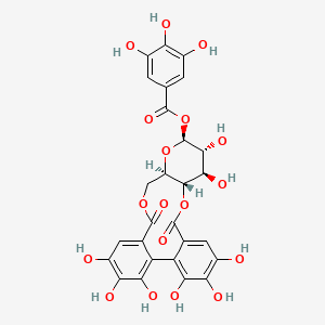 Chemical structure of Strictinin