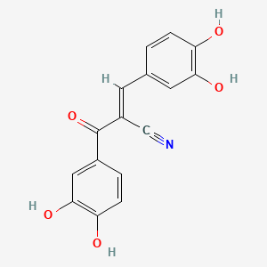 Chemical structure of AG 538