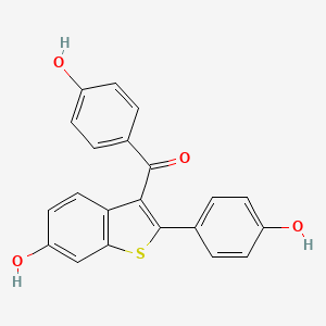 Chemical structure of LY88074