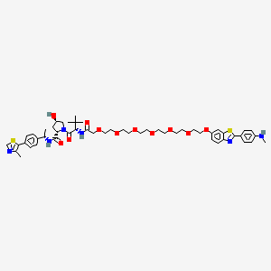 Chemical structure of PROTAC α-synuclein degrader 3