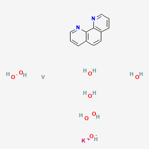 Chemical structure of bpV(phen)