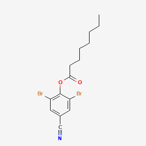 Chemical structure of Bromoxynil octanoate