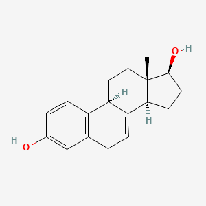 Chemical structure of β-Dihydroequilin-d5