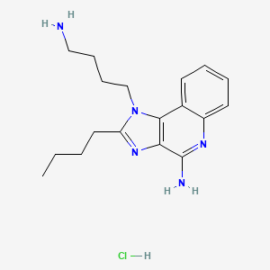 Chemical structure of AXC-715 hydrochloride