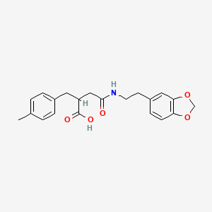 Chemical structure of Antifungal agent 6