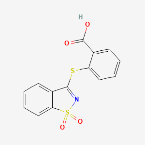 Chemical structure of NCGC00188636