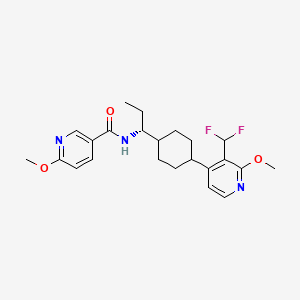 Chemical structure of BMT-297376