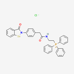 Chemical structure of MitoEbselen-2