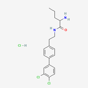 Chemical structure of Antifungal agent 18