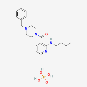 Chemical structure of NSI-189 phosphate