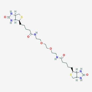 Chemical structure of Biotin-PEG-Biotin