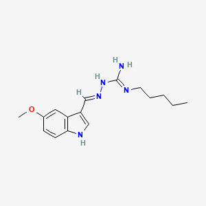 Chemical structure of Tegaserod