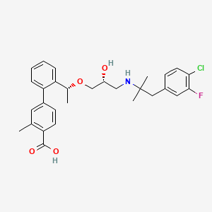 Chemical structure of Encaleret