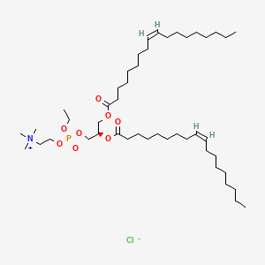 Chemical structure of 18:1 EPC chloride