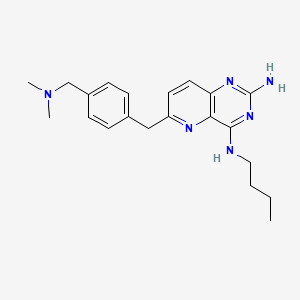 Chemical structure of D18