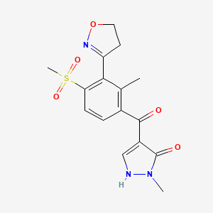 Chemical structure of Topramezone