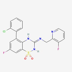 Chemical structure of MrgprX2 antagonist-5