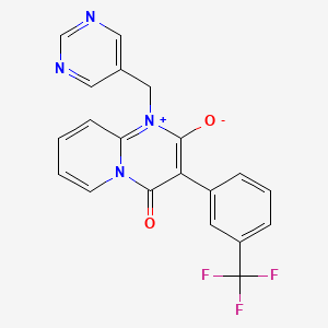 Chemical structure of Triflumezopyrim